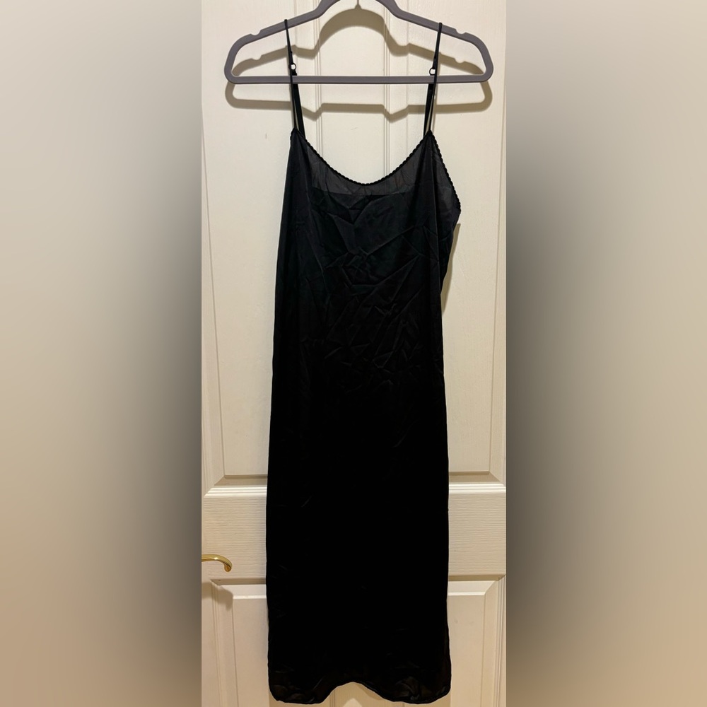 Black Women's Slip Dress